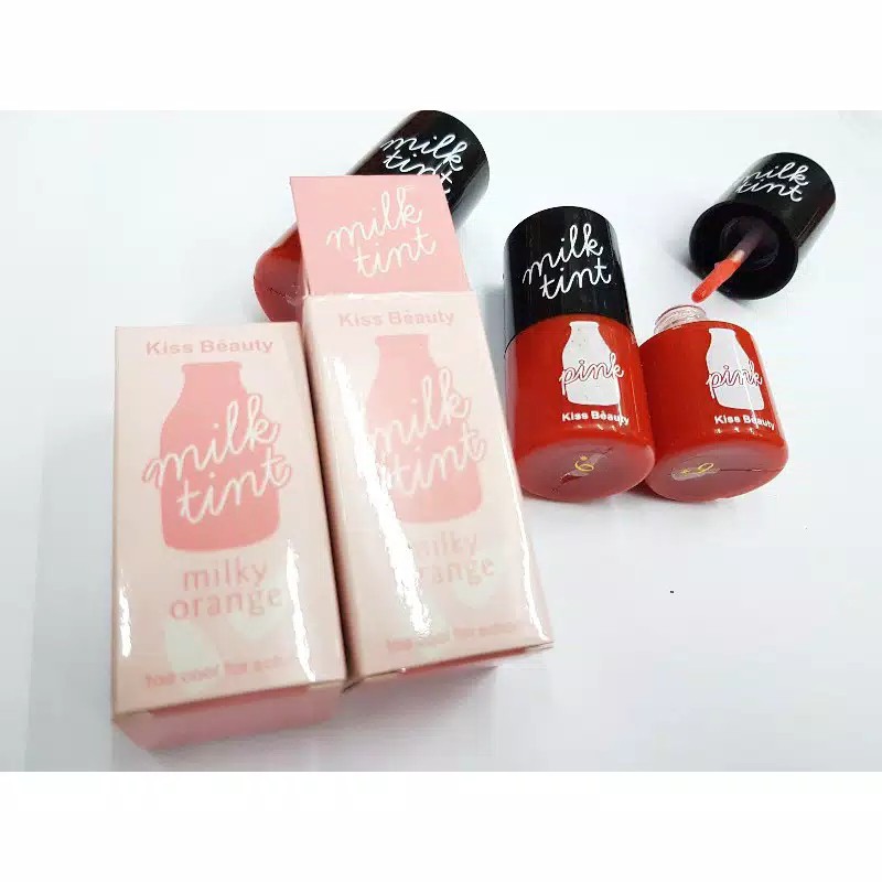 (CYBER) COD Kiss Beauty Milk Tint Milky Orange temurah