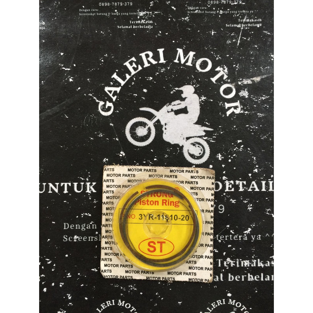 Ring piston ring seker Yamaha Force 1 FIZ R OS 0,25 0,50 STRONG kualitas O.K