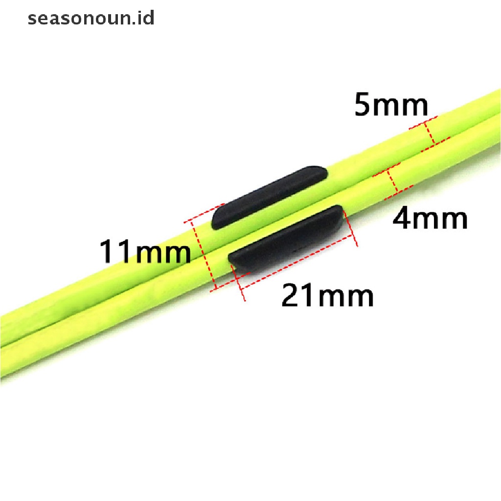 【seasonoun】 10pcs Bike Hydraulic Mechanical Disc Brake Shift Cable Guide Hose Frame Fixture .