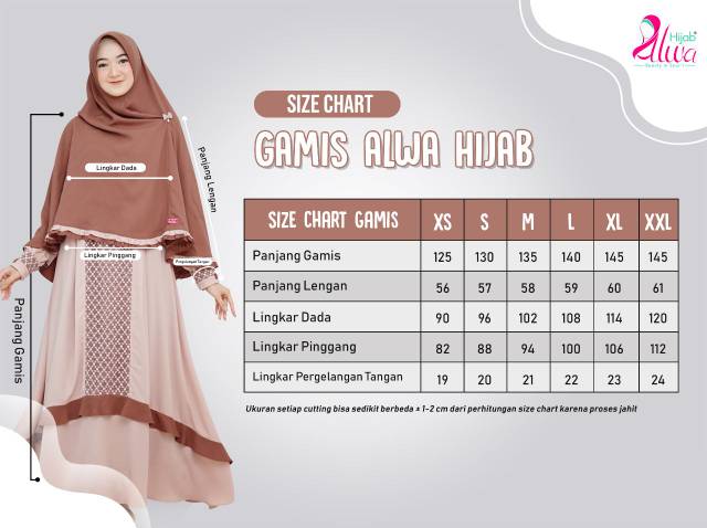 GAMIS SYAFIA &amp; AL KHANSA SET KHIMAR || ALWA HIJAB