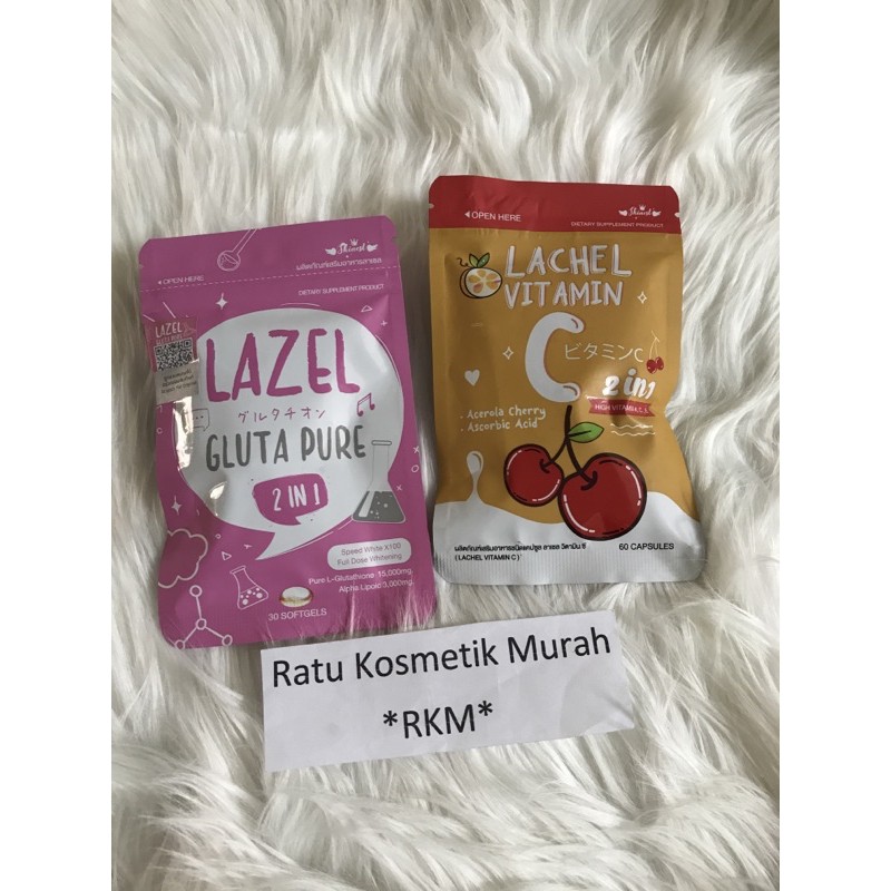 ( Ready ) Paket Lazel Pure + Lachel Vitamin C