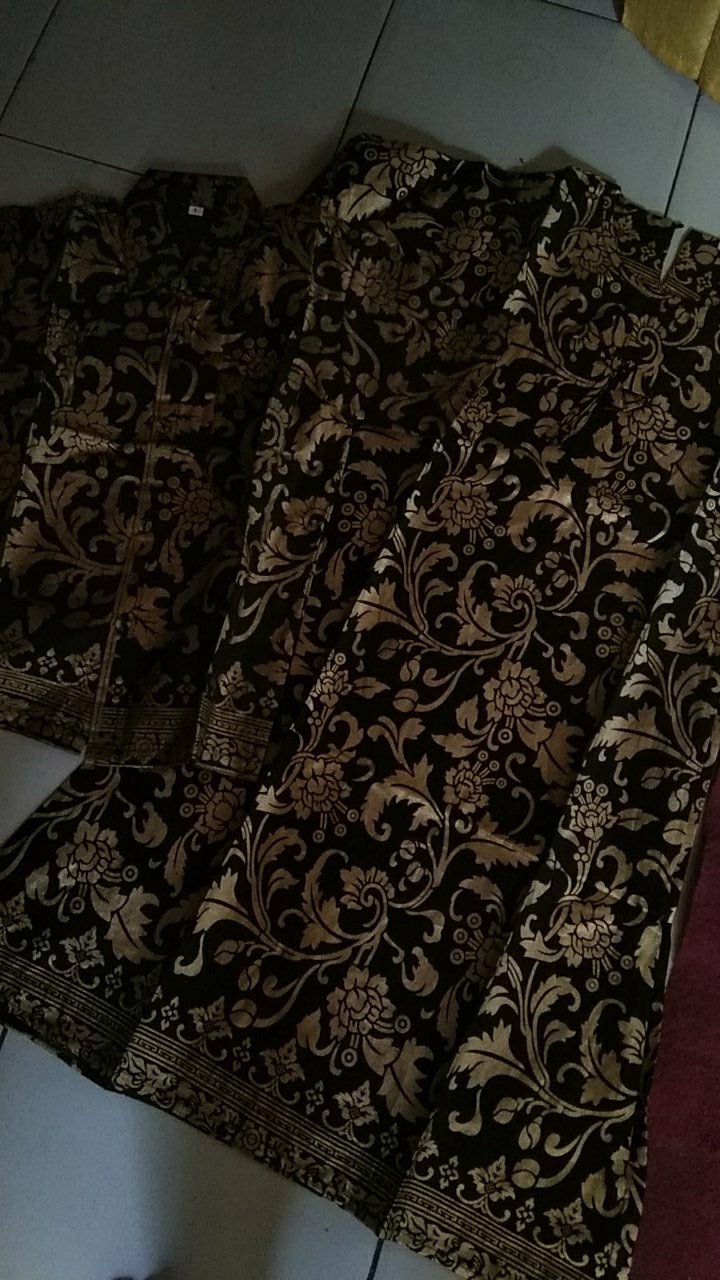 Baju Batik Gamis Couple Keluarga Terbaru Asli Ppekalongan~ Motif Terlaris