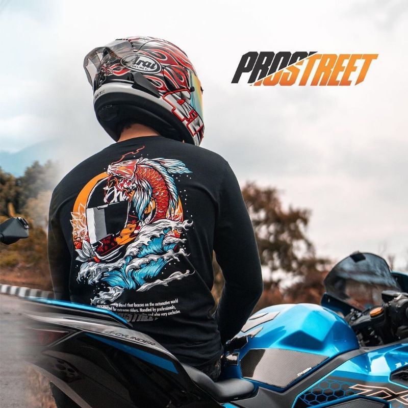 T-Shirt Longsleeve Japan Sunset | ORIGINAL PROSTREET SECOND