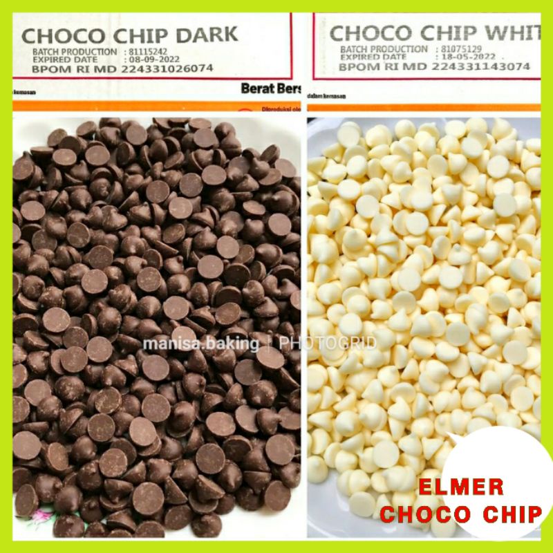 

CHOCOCHIP KERUCUT ELMER 250 GR REPACK COKLAT CHIP LANCIP 250 GR CHOCOCHIPS