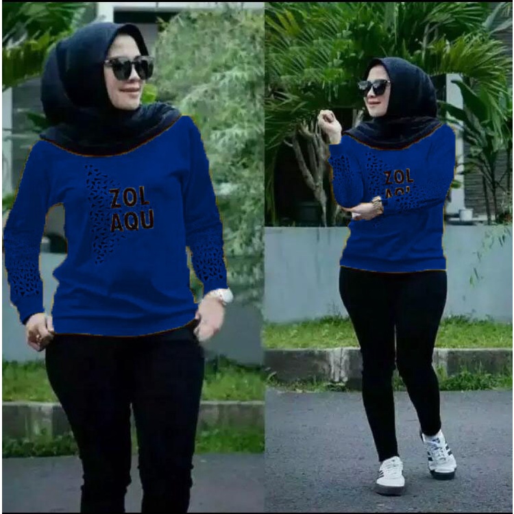 BAJU ZOLAQU /SWEATER ZOLAQU (COD) BAJU WANITA LENGAN PANJANG/ATASAN WANITA TERBARU 202