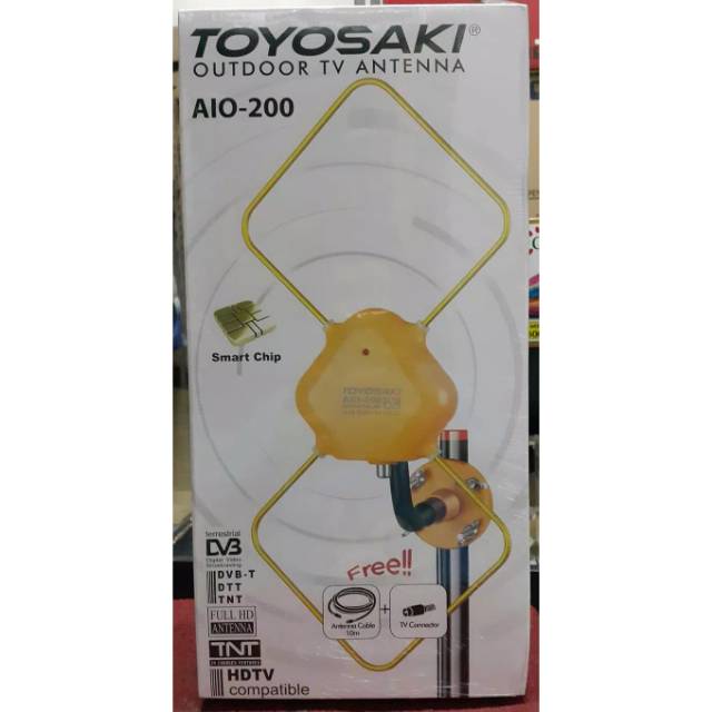 Antena Tv Booster A10 200 TOYOSAKI/ Antena Tv Outdoor