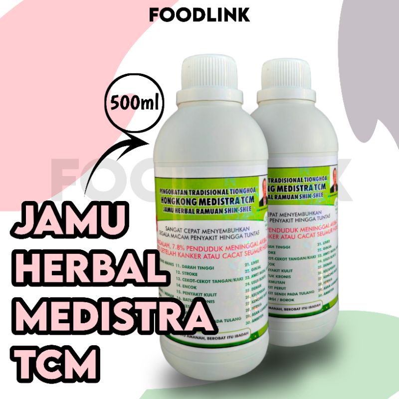 

MEDISTRA TCM (Premium) jamu herbal shin shee 500ml