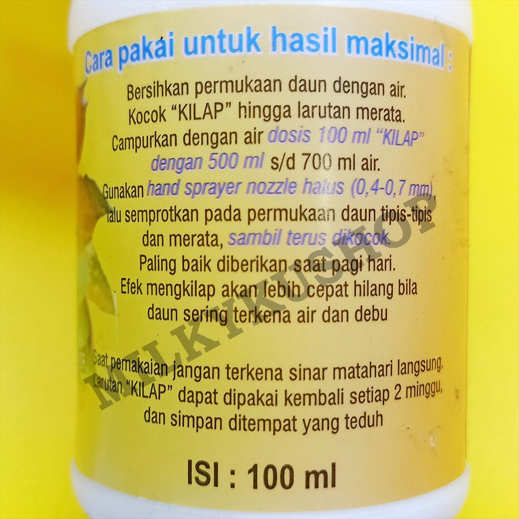 KILAP LEAFSHINE SPRAY 100 ML SEMIR PENGKILAP DAUN