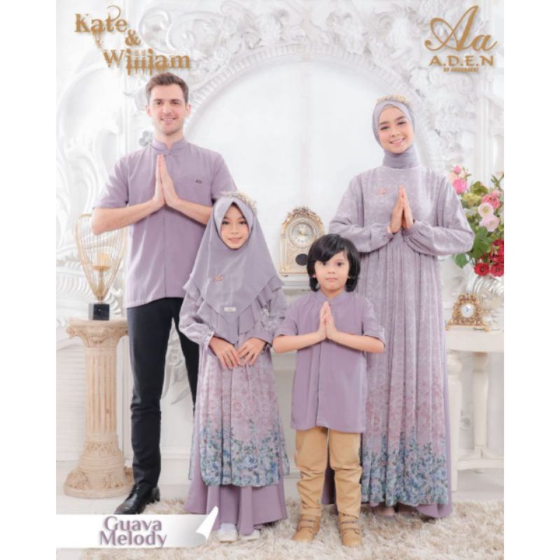 KATE & WILLIAM DRESS  ONLY MOM STYLE 1 GUAVA MELODY