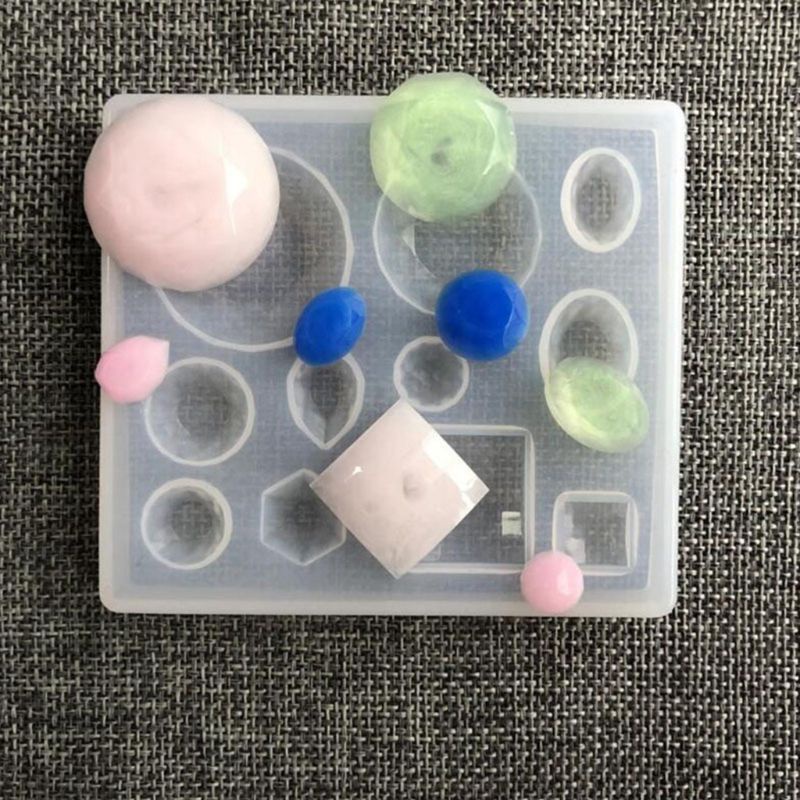 SIY  Crystal Epoxy Resin Mold Geometric Irregular Earrings Water Drops Square Pendant Casting Mould Handmade DIY Crafts