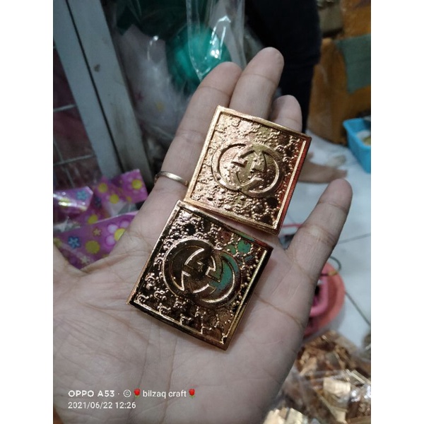 liontin gelang sabuk 3cm