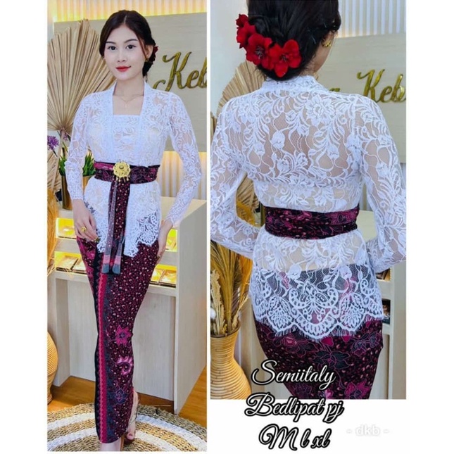 set kebaya jadi semi italy