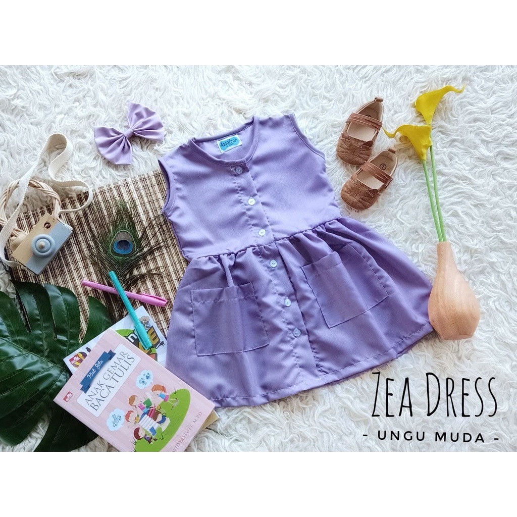 DRESS ZEA WARNA LILAC/DRESS MINI KEKINIAN/DRESS ANAK DAN DEWASA TERBARU/DRESS SEXY REMAJA/DRESS MURA