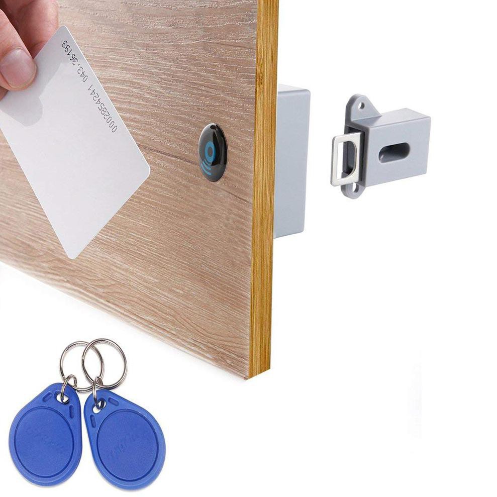 Grab Medan Kunci Lemari Sensor RFID Keyless Cabinet Door Lock Golden Security SCRFID