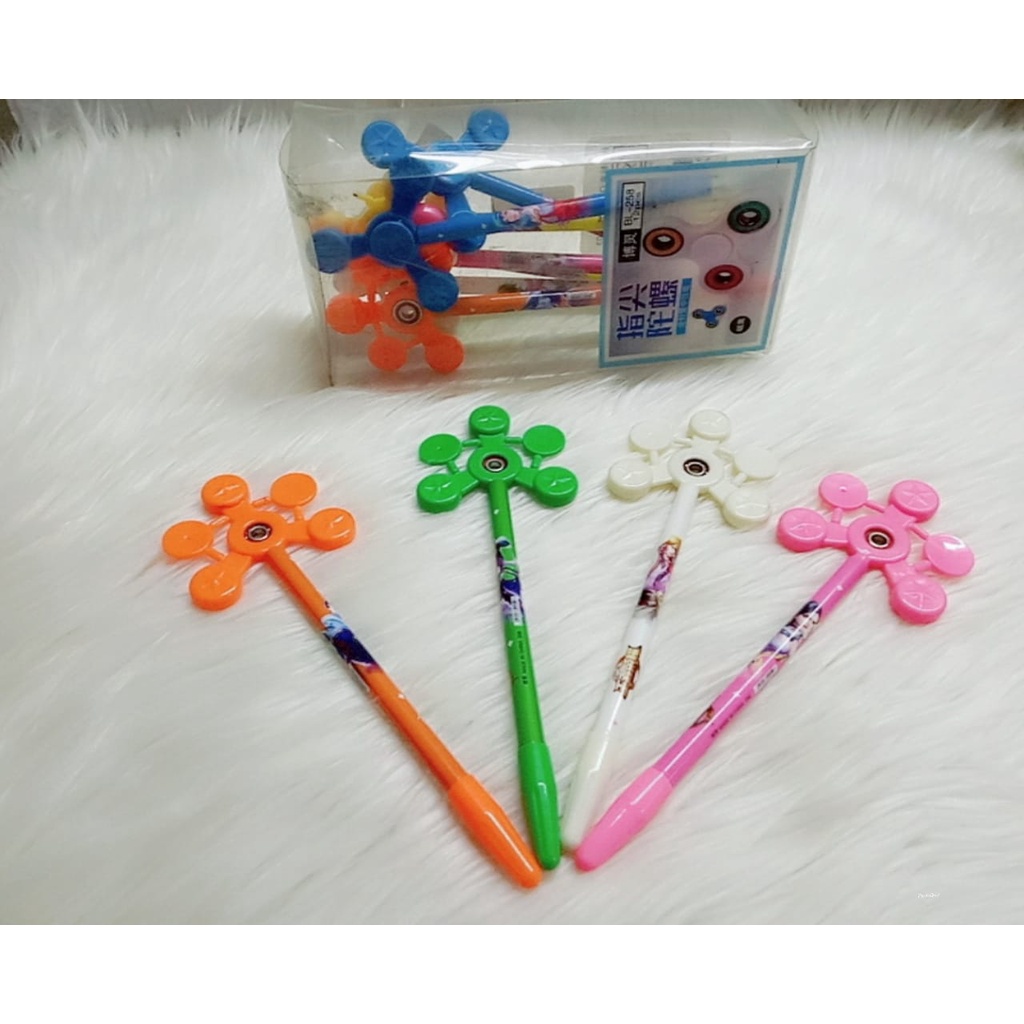 

CRAZY SALE TAKASIMURA_STORE Pulpen SPINNER isi 12pcs BL258/ SUPER MURAH Pulpen+spinner 12Pcs 06.11.5 (sab872)