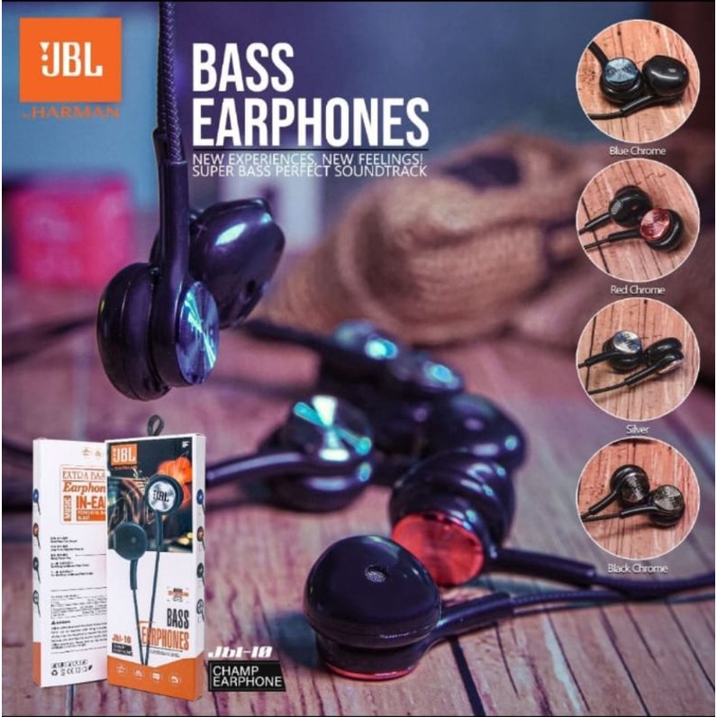 JBL-9 EARPHONE EXTRA BASS STEREO HEADSET JBL SUPER BASS