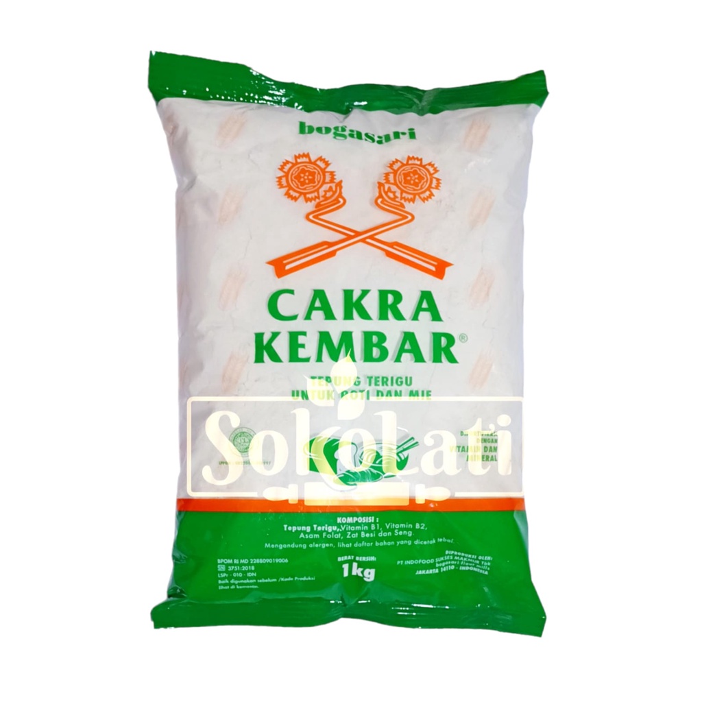 

Tepung Cakra kembar 1kg