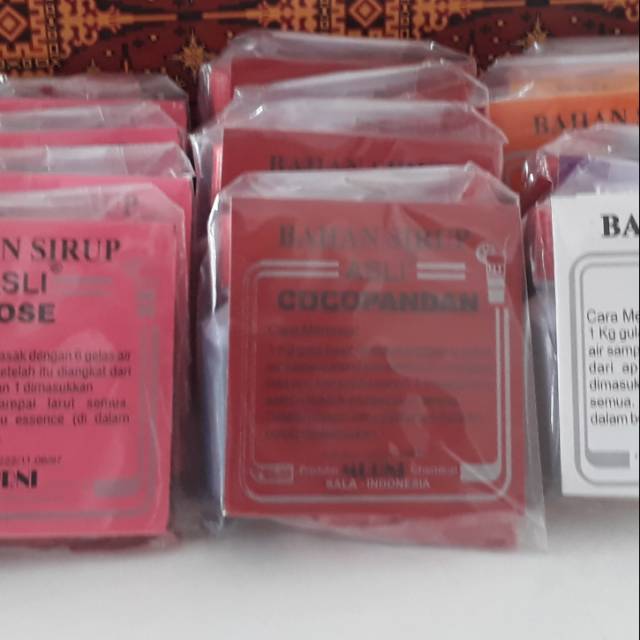 

Bahan Sirup Murni