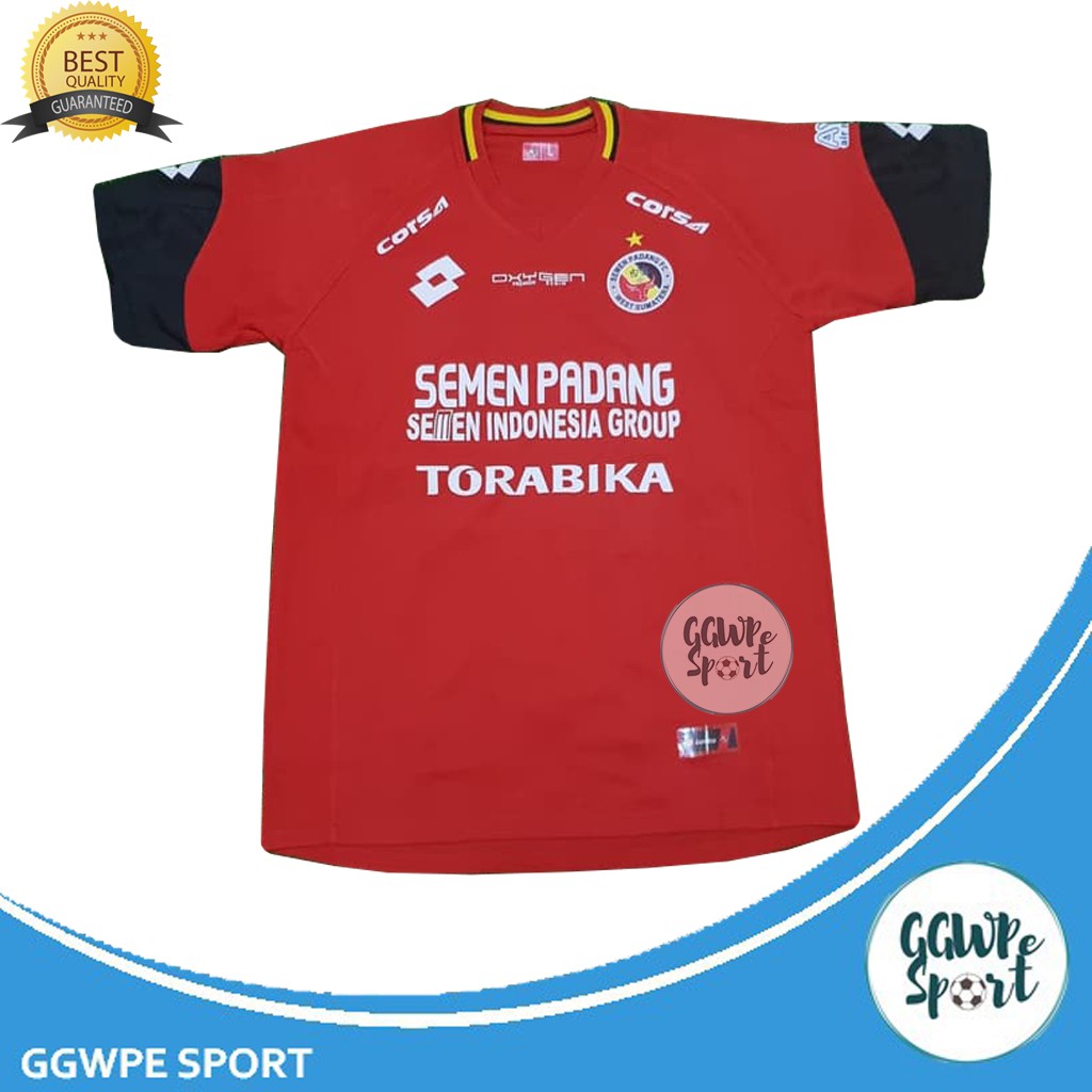 JERSEY SEMEN PADANG HOME MERAH LIGA 1 2019 BAJU BOLA GRADE ORI KUALITAS JAMINAN