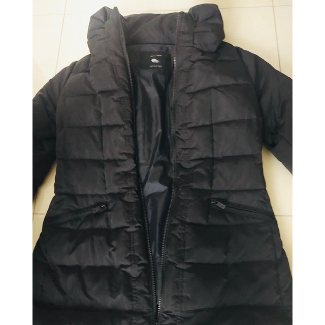 ZARA Coat Warna Black Size L preloved   condition 90%
