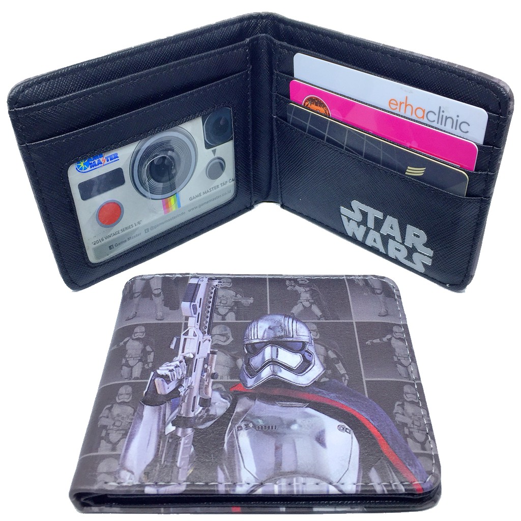 Dompet Karakter Stormtrooper Star Wars Anak Laki Darth Vader Marvel DC