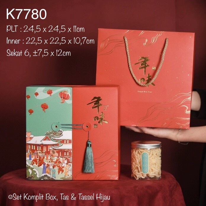 

K7780 Kotak Imlek Preum/ Sultan Dus/ Box Sincia K77