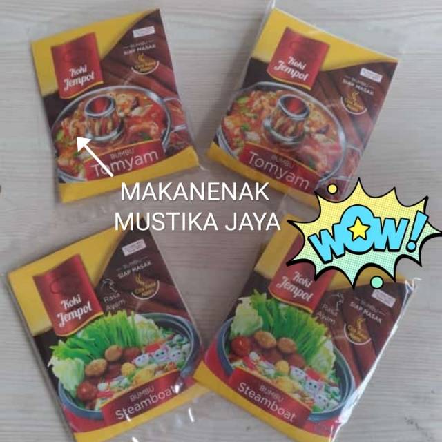 KOKI JEMPOL - Bumbu Tomyam NON MSG 75grm | Shopee Indonesia