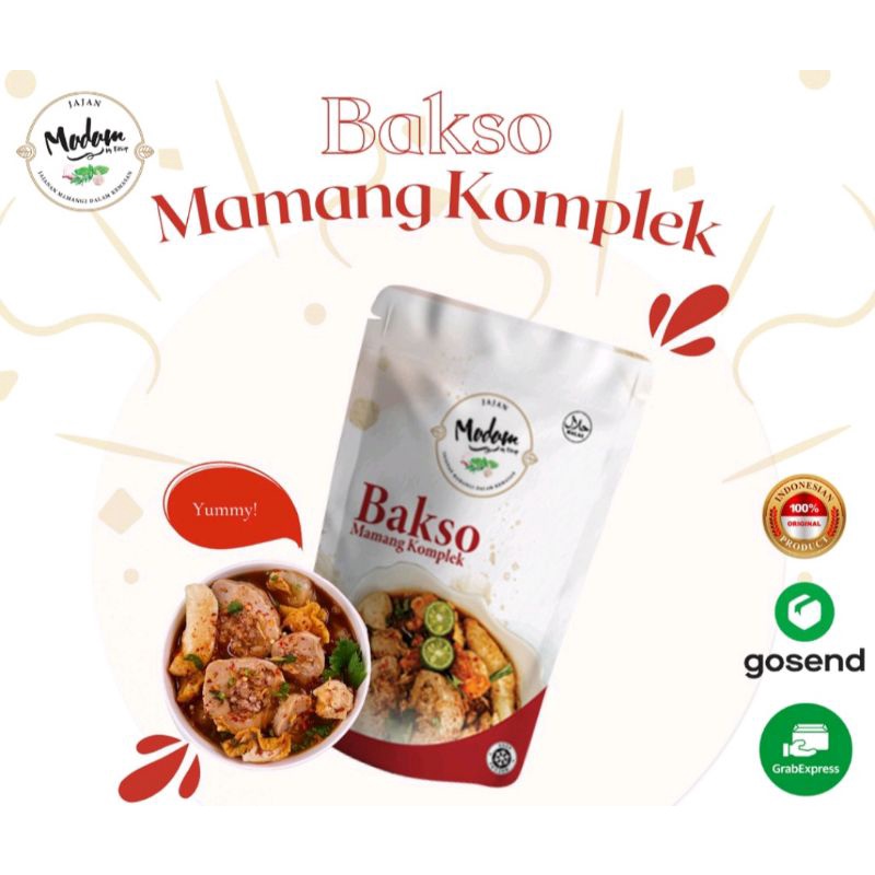 READY  BAKSO MAMANG KOMPLEK BJ JAJAN MADAM FITROP/BAKSO/FROZEN FOOD/JAJAN MADAM