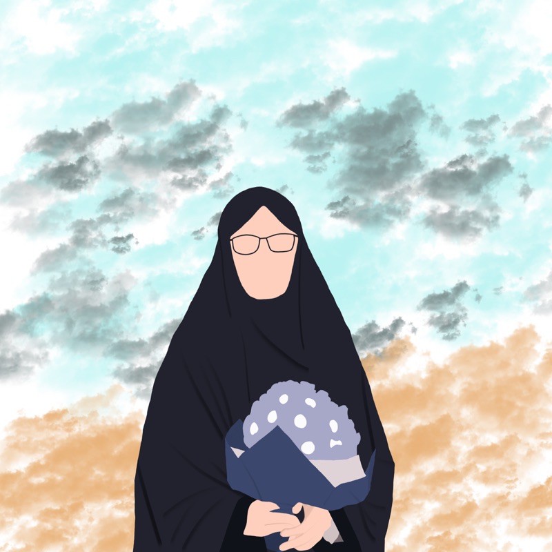 Ilustrasi Wajah/Karikatur Wajah/Vector Faceless Single Karakter Orang Dewasa Halfbody (Halfbody)