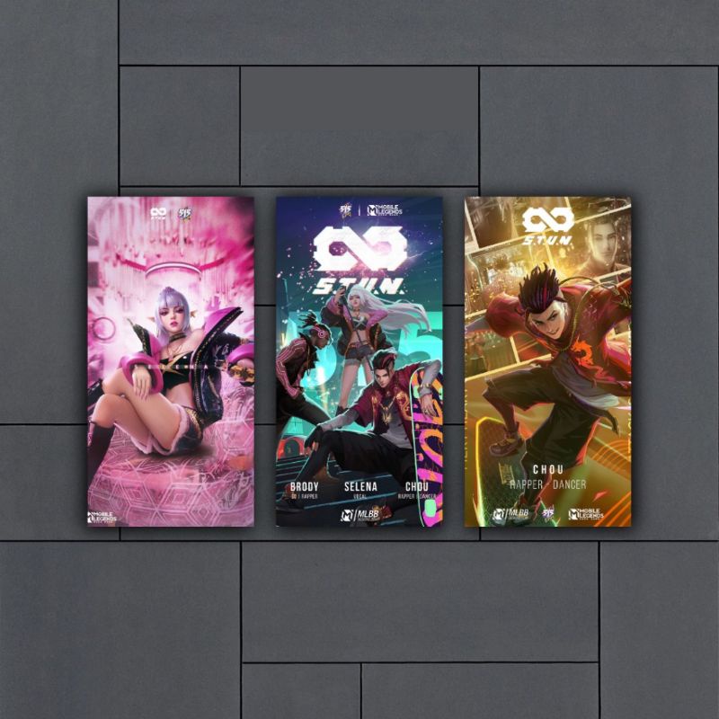 Poster Mobile Legends S.T.U.N. keren Selena Chou Brody