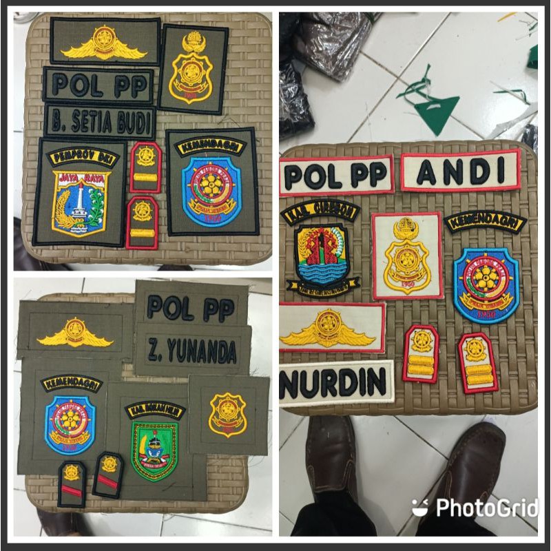 BORDIRAN TIMBUL POL PP/ BORDIR TIMBUL / BORDIR 3D POL PP