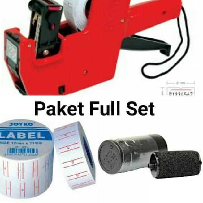 

Promo Spesial!! Mesin Label Harga Alat Tembak joyko MX 5500 M / 1 baris /price labeller Exparid Exp 330KYJJ