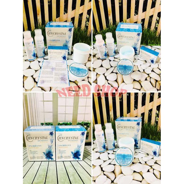 Paket Body Care Hn Crystal / Hn Kristal Skin Treatment 4 In 1 Bpom