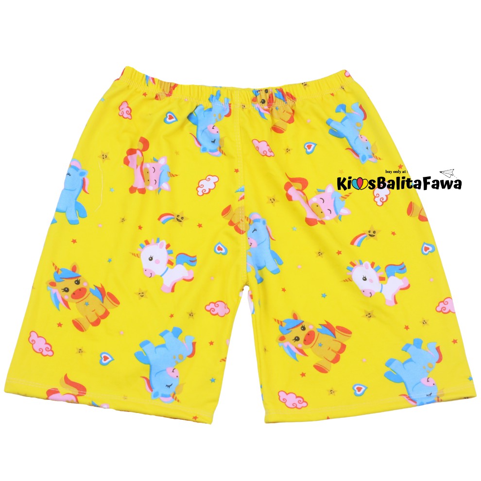 (IMPORT) LOVY SHORTIE Anak Perempuan Remaja Tanggung 10-15 Tahun / Dalaman Celana Bahan Babyterry