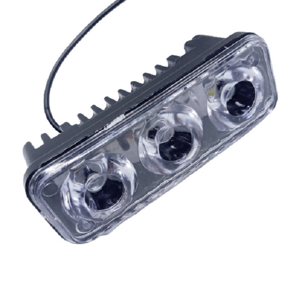 LAMPU TEMBAK LED E03 SOROT CREE 3 MATA 9 WATT MOTOR MOBIL E03R KABUT