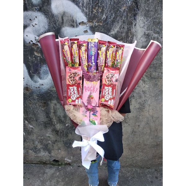 

Buket cokelat mix