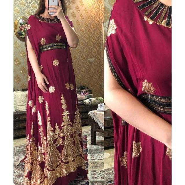 Jalabiya Merah Import