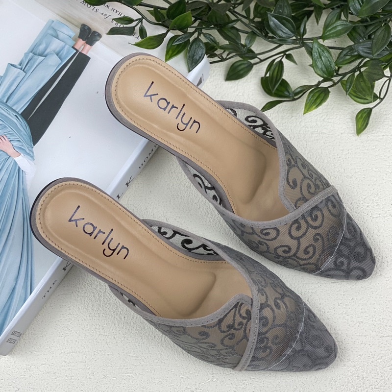 Karlyn Lisa Sandal Heels Wanita 5 cm