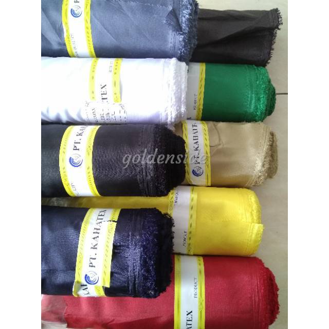  Kain  Furing Peles Habutai kahatex per  meter  Shopee Indonesia