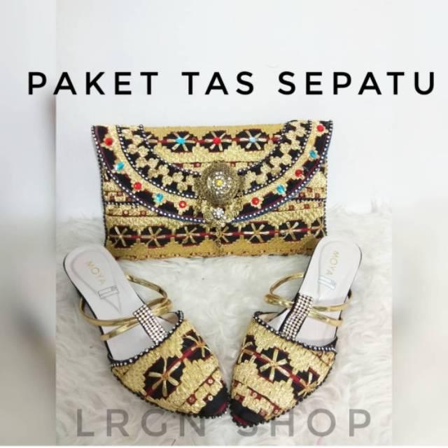SALE PAKET TAS SEPATU TAPIS LAMPUNG