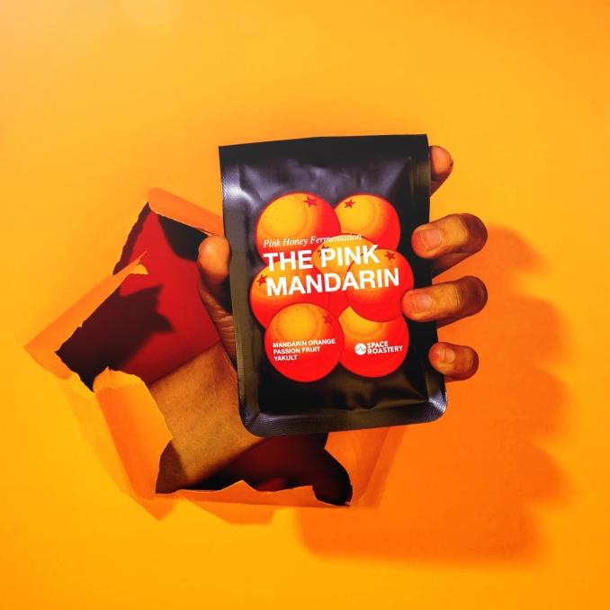 

The Pink Mandarin (100 gram) specialty coffee beans from Rancabali
