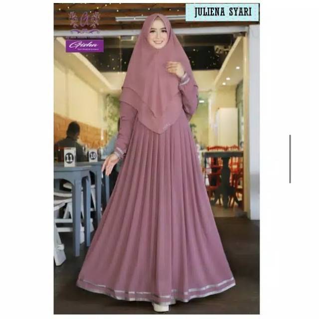 Juliena Syari | baju gamis | gamis syari | baju wanita | pakaian muslim