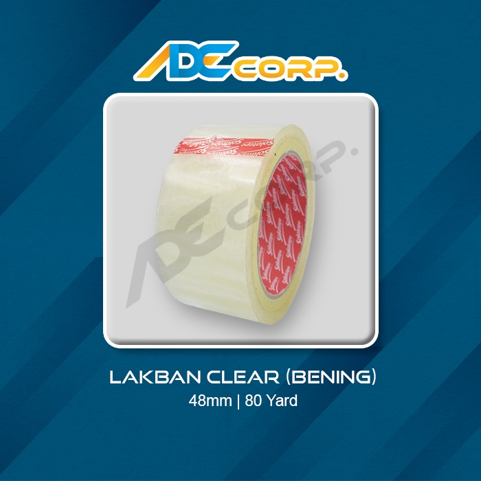 Jual Lakban Bening Atau Lakban Clear Inch Brand Selotape Roll