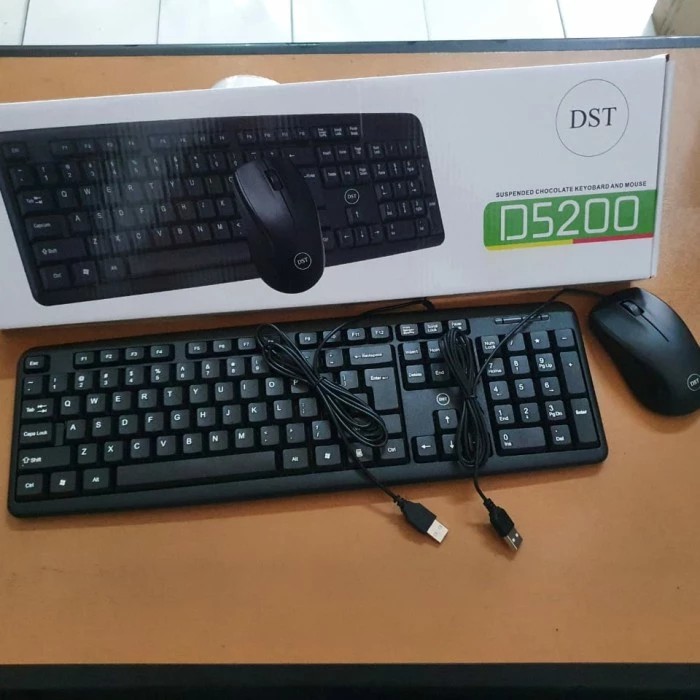 Keyboard Mouse Standar DST Usb Usb