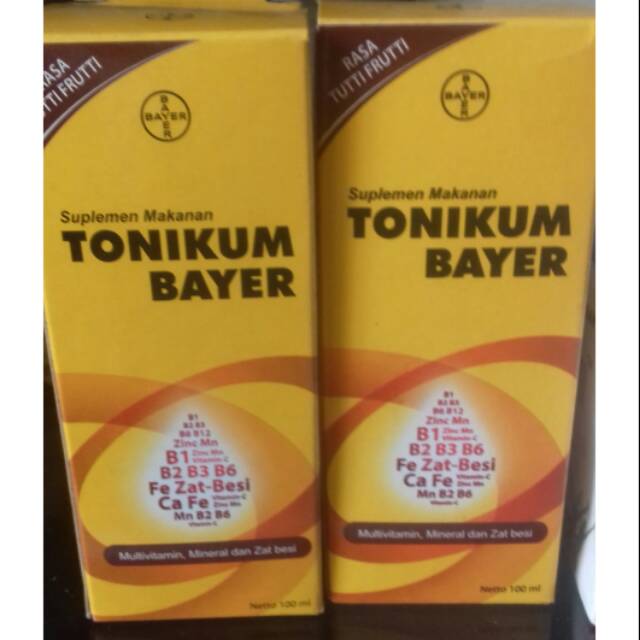 TONIKUM BAYER 100ML (penambah darah)