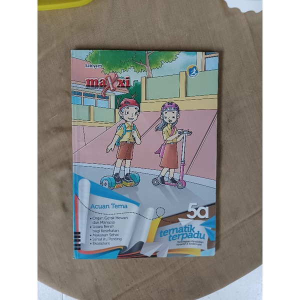 Buku Tematik Maxxi Kelas 5A