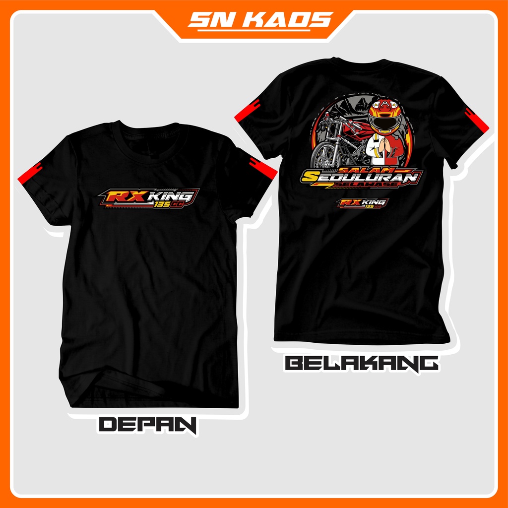 KAOS PRIA YAMAHA PESONA RX-KING KAOS RX-KING KAOS DISTRO KAOS BIGSIZE KAOS JUMBO KAOS OVERSIZE S M L