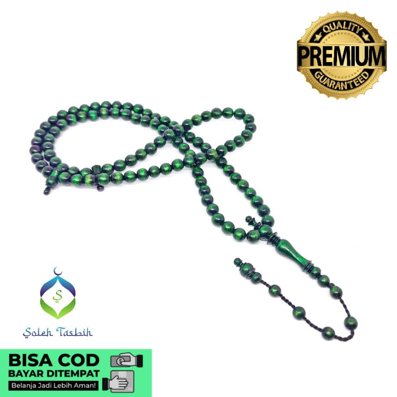 Tasbih Akar Bahar Tali Arus 4 Warna/Tasbih Muslim 99 Butir/Bayar Ditempat