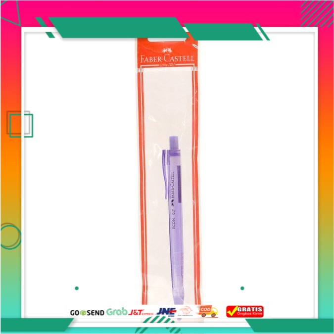 

F CASTELL MECH PENCIL ECON 0.7 / 0.5 (1P=12)