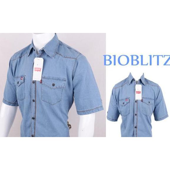 Best KEMEJA DENIM LEVIS LENGAN PENDEK (3 pilihan warna)